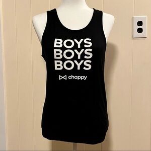 Chappy Boys Boys Boys Tank Top Size S